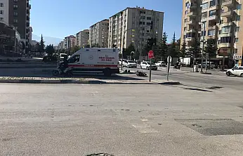 Konya'da kavşakta kaza! 2 kişi yaralandı