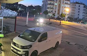 Konya'da kavşakta korkutan kaza: 1 kişi yaralandı
