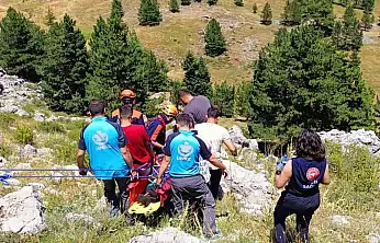 Konya'da kekik toplarken kayalıklardan düştü: Ekipler seferber oldu!