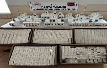 Konya'da koku oyunu bozuldu: 2 bin 500 şişe ele geçirildi