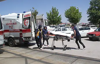 Konya'da kontrolden çıkan araç araziye savruldu! Sürücü ağır yaralandı