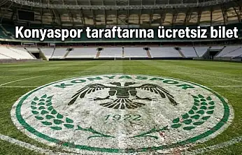 Konya'da Konyaspor taraftarına ücretsiz bilet fırsatı!