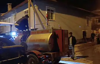 Konya'da korku dolu anlar: Muhtar yardıma koştu