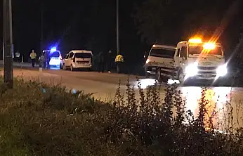 Konya'da korkutan kaza: Otomobil şarampole düştü