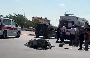 Konya'da korkutan kaza