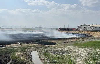 Konya'da korkutan yangın!