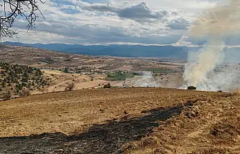 Konya'da korkutan yangın!