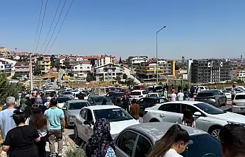 Konya'da KPSS heyecanı trafiğe yansıdı