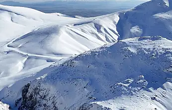 Konya'da kuraklığa karşı beyaz kalkan: Sultan Dağları beyaza büründü
