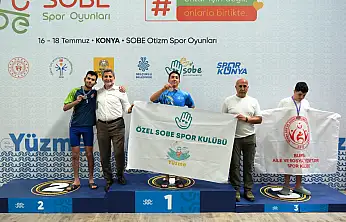Konya'da madalya yağmuru! SOBE'den milli takıma uzanan büyük başarı