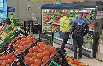 Konya'da marketler ve satış noktaları mercek altında