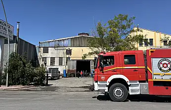 Konya'da metal fabrikasında patlama!