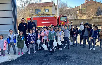 Konya'da miniklere hayat kurtaran eğitim: Afet bilinci sınıftan sahaya taşındı