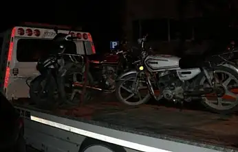 Konya'da motosiklet sürücülerine sıkı denetim: Rekor ceza kesildi!