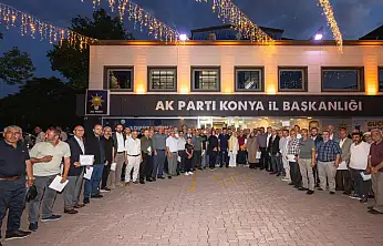 Konya'da o isimler bir arada: Birlik ve beraberlik vurgusu yaptılar