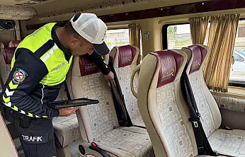 Konya'da okul çevreleri ve servis araçlarına sıkı denetim