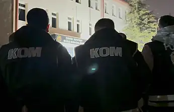 Konya'da organize suç örgütüne operasyon: 25 şüpheli gözaltında