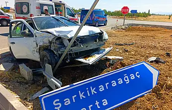 Konya'da otomobiller çarpıştı: Çok sayıda yaralı var