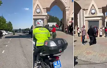 Konya'da polis ekipleri YKS öğrencisi için zamanla yarıştı