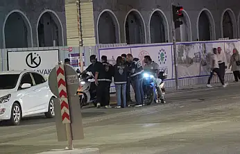 Konya'da polisten eş zamanlı güvenlik uygulaması