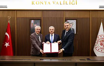 Konya'da protokol imzalandı: Yeni Aile Sağlığı Merkezi ve 112 Acil İstasyonu yükseliyor