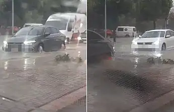Konya'da sağanak alarmı: Logarlar taştı, trafik felç oldu