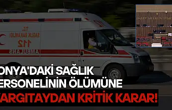 Konya'da sağlık personeli trafik kazasında hayatını kaybetmişti: Yargıtaydan kritik karar!
