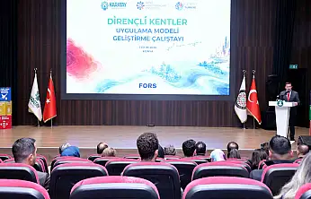 Konya'da şehirlerin geleceğini ilgilendiren çalıştay: 4 başlık masada