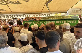 Konya'da silahlı saldırıya uğrayan kuyumcu toprağa verildi