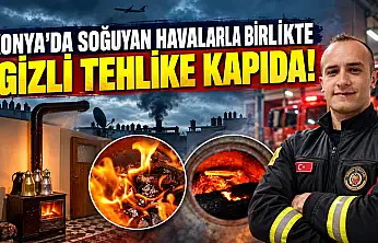 Konya'da soğuyan havalarla birlikte gizli tehlike kapıda!