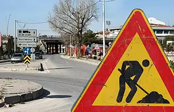 Konya'da sürücüler dikkat: En işlek caddede 10 günlük çalışma başladı