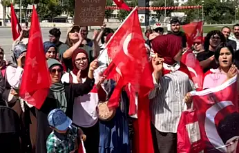 Konya'da tek yürek oldular: Çerçeve Yasa'ya karşı yürüyüş