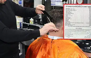 Konya'da tıraş olmanın bedeli değişti: Saç kesimi 1.000 TL sınırına dayandı