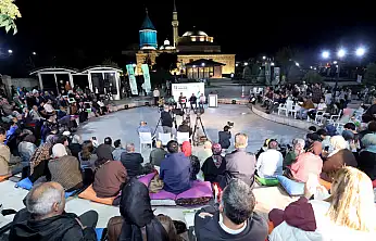 Konya'da unutulmaz gece! Mevlânâ Dergâhı'nda gönüllere dokunan buluşma