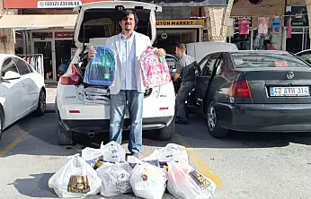 Konya'da yetim ve ihtiyaç sahibi öğrencilere anlamlı destek