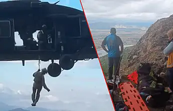 Konya'da yürüyüş için çıktığı dağda kayalıklara düştü