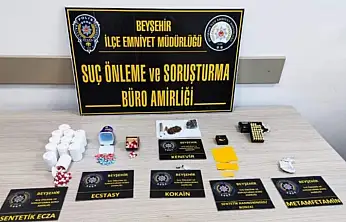 Konya'da zehir tacirlerine darbe: Evde çıkanlar şaşkına çevirdi!