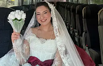 Konya'daki bu gelin arabasını gören dönüp bir daha baktı