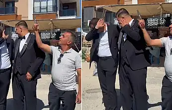 Konya'daki düğünde korku dolu anlar! Muhtar tutuklandı