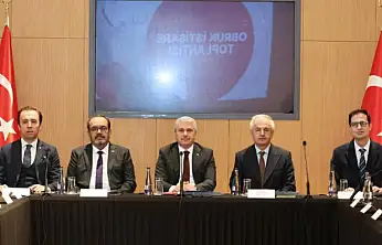 Konya'daki obruk soruna yönelik istişare değerlendirme toplantısı yapıldı!