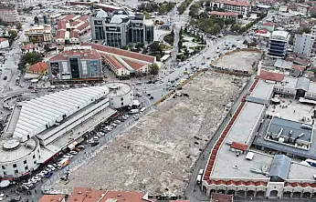 Konya'daki tarihi çarşıda ikinci etap yıkım çalışması tamamlandı!