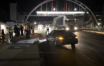 Konya'dan Aksaray'a giden konvoyda kaza: Makas atan araç dehşet saçtı!