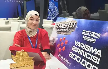 Konya'dan mezun olan genç mühendis TEKNOFEST'in yıldızı oldu