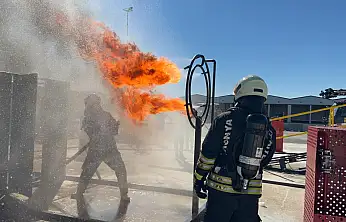 Konya'dan tarihi başarı! 57 ülkenin itfaiyecisi bu merkezde eğitim alacak