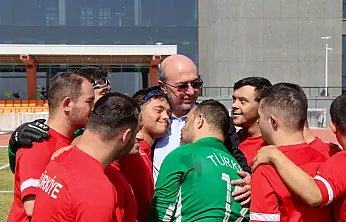 Konya Dünya Şampiyonası öncesi milli takımı ağırladı
