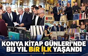 Konya Kitap Günleri'nde bu yıl bir ilk yaşandı