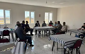 Konya'nın 3 ilçesinde cuma buluşmaları: Üreticilerle bir araya gelindi