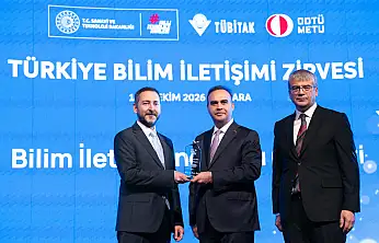 Konya'nın bilim başarısı Ankara'da ödülle taçlandı