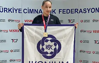 Konya'nın cimnastikteki gururu: Liva Nur Yalçın Türkiye şampiyonu