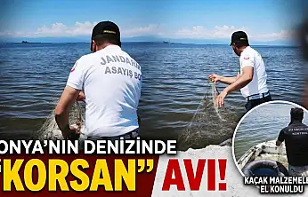 Konya'nın denizinde korsan avı!